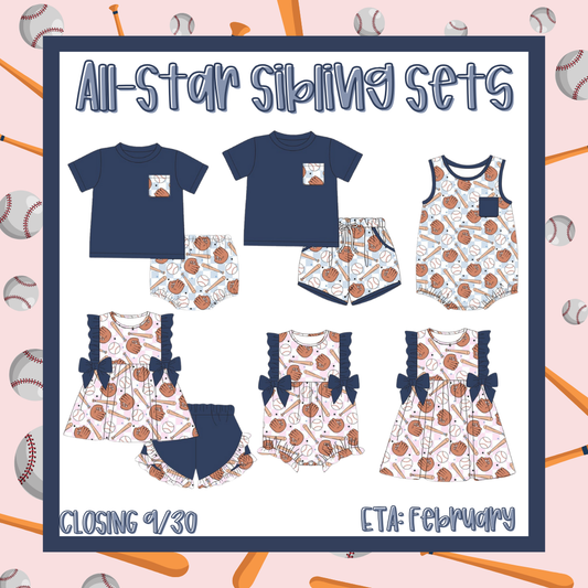 All-Star Sibling Sets - Girls