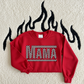 Mama/Wifey checkered w/sleeve or without Red - Multiple Styles/Design