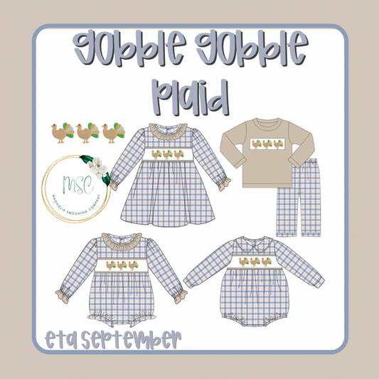 Gobble Gobble Plaid