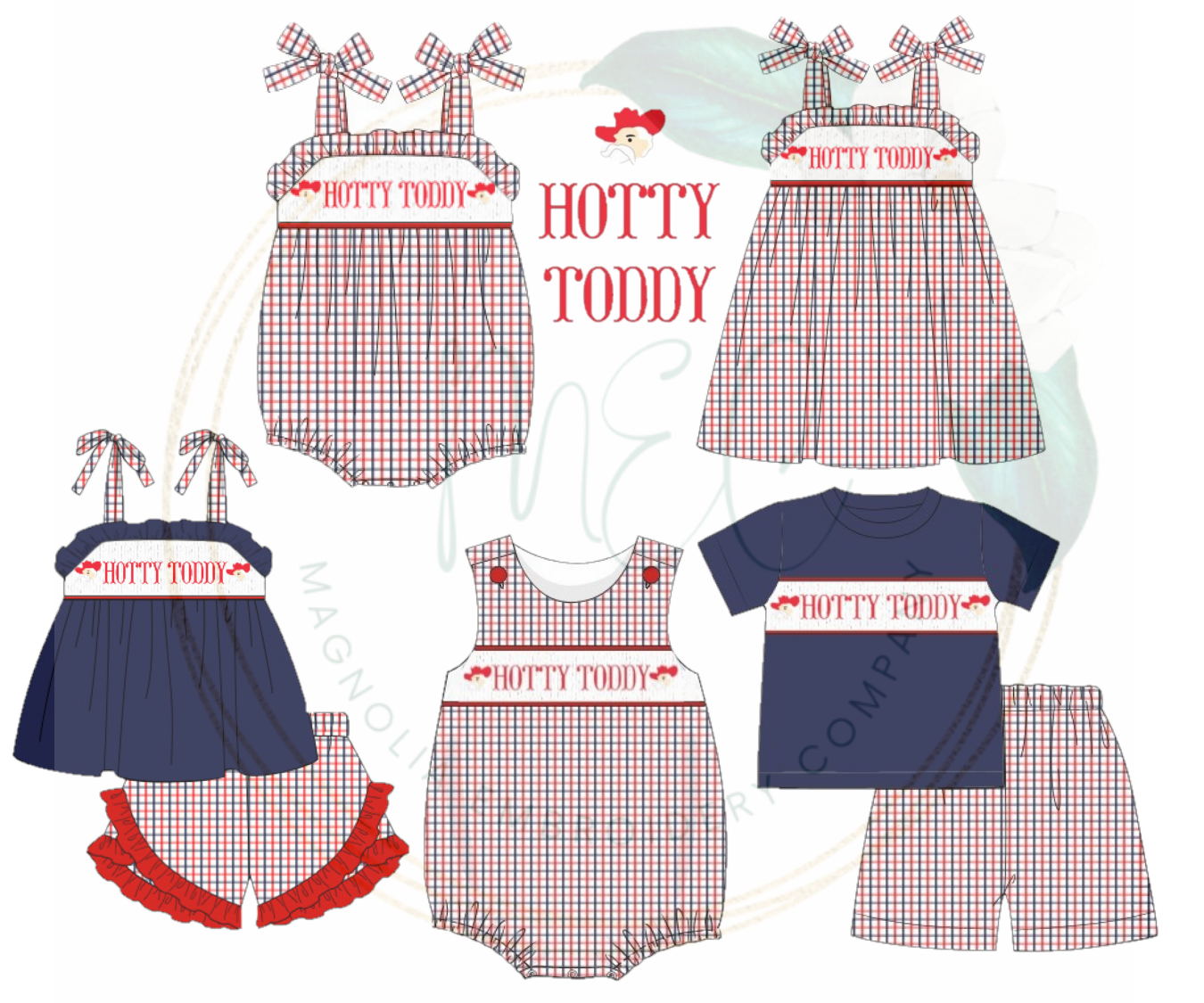 Hotty Toddy Smocked Pre-Order