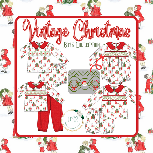 Vintage Christmas - Boys