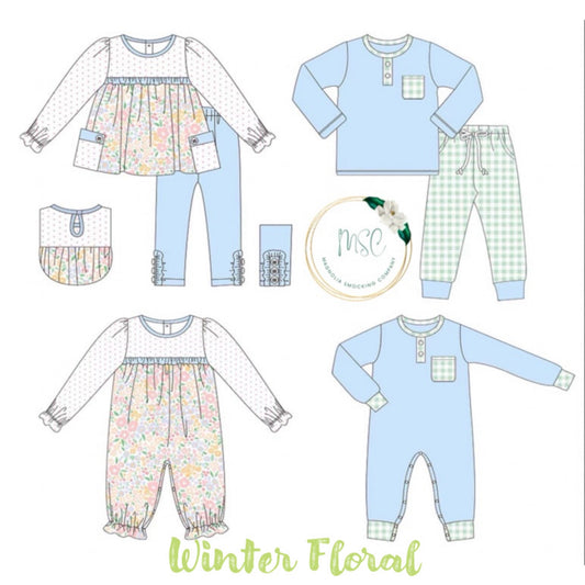 Winter Floral & Gingham Collection