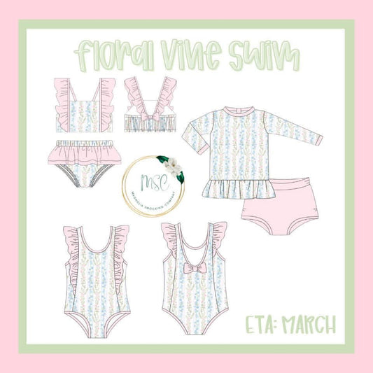 Floral Vines Swim