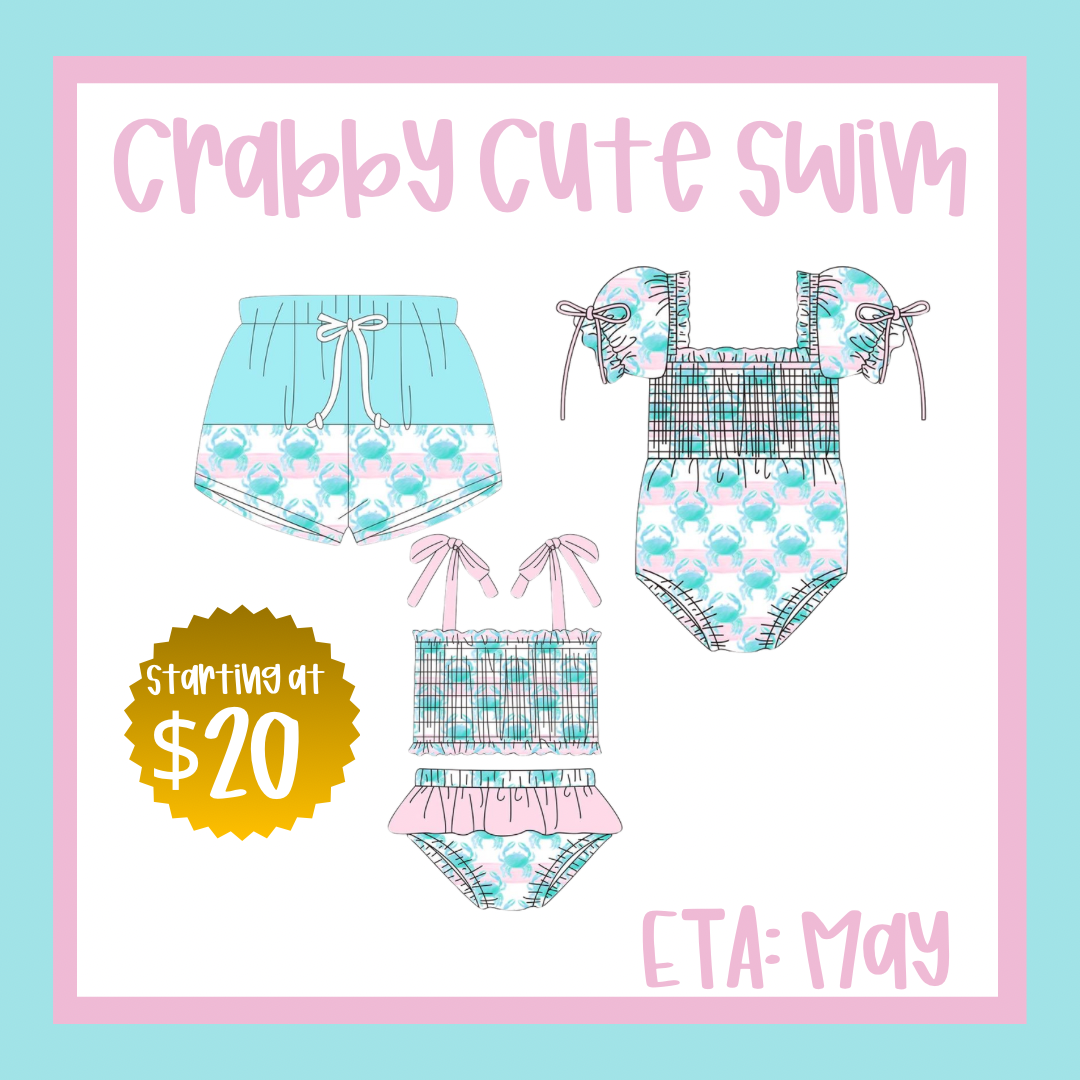 Crabby Cute Swim