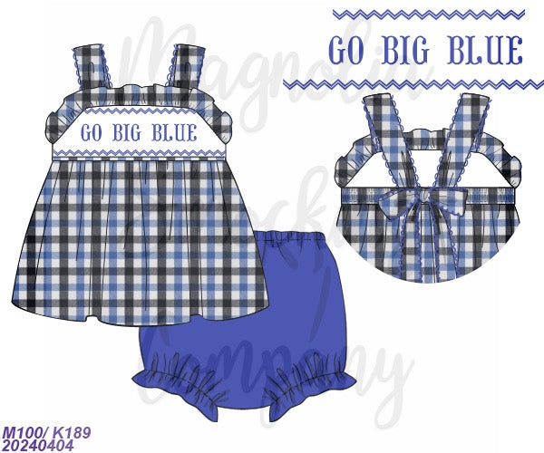 Go Big Blue Smocked Collection  *2025 PO*