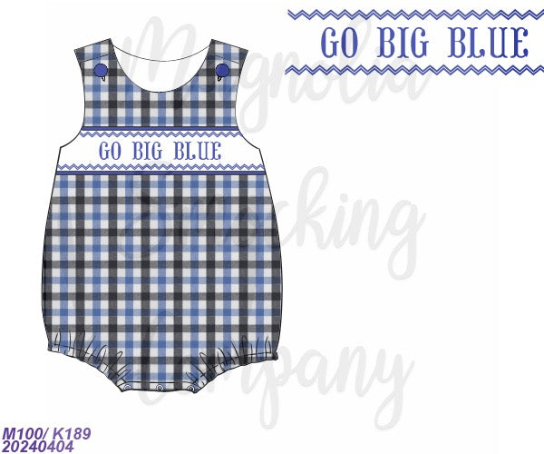 Go Big Blue Smocked Collection  *2025 PO*