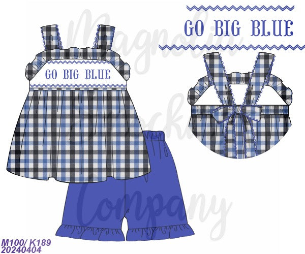 Go Big Blue Smocked Collection  *2025 PO*