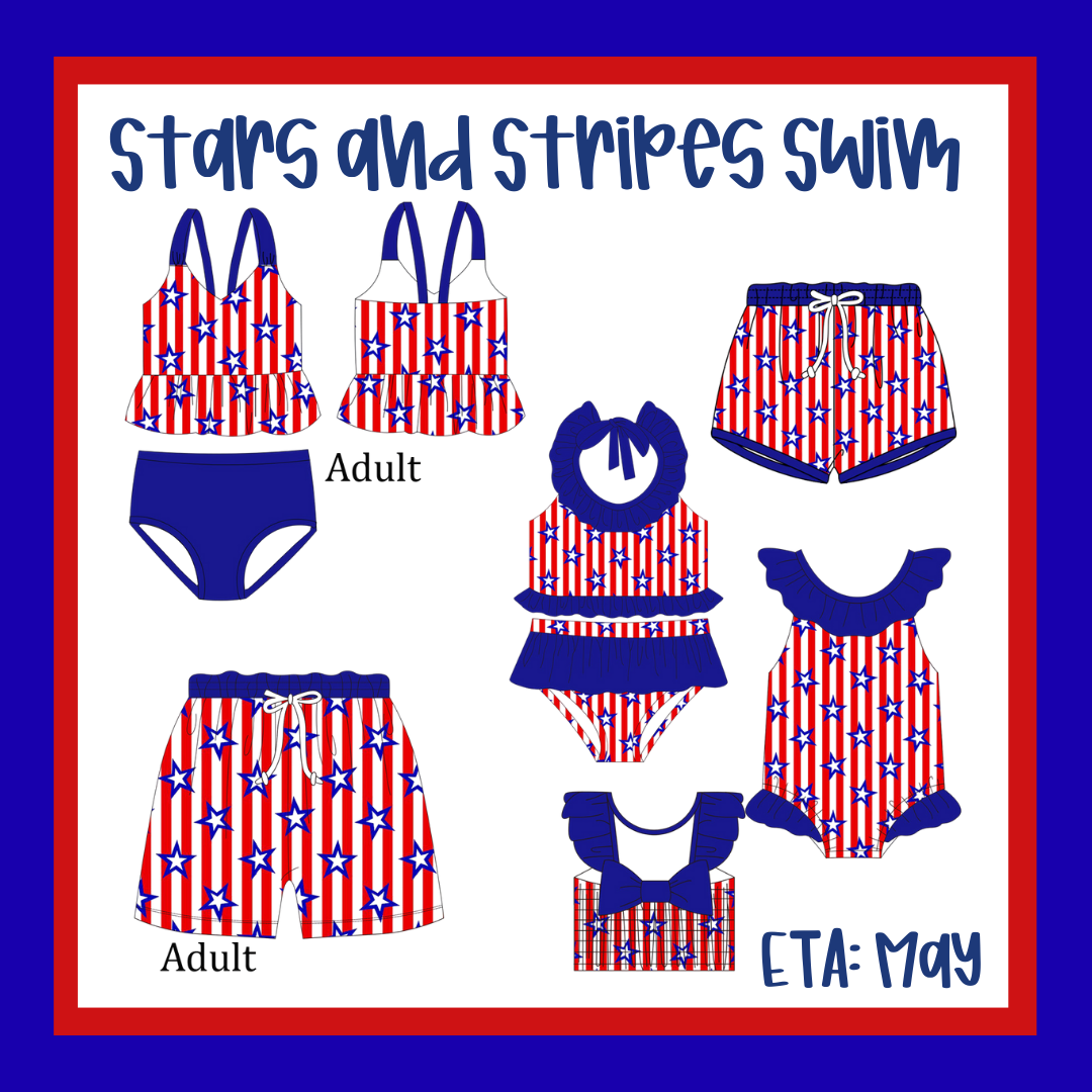 Stars & Stripes Swim - Adult Sizes