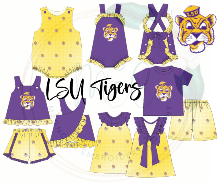 LSU Tigers - Vintage Mascot Pre-Order *ETA: Mid August*