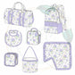 Monogrammed Lilac Floral Bag Collection