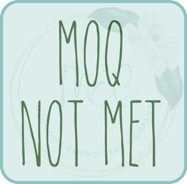 MOQ Not Met