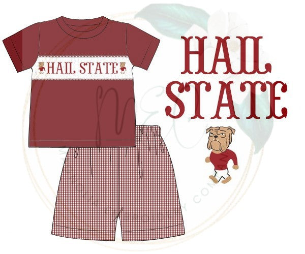 Hail State Smocked Pre-Order