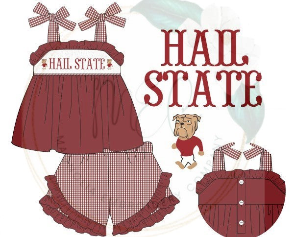 Hail State Smocked Pre-Order