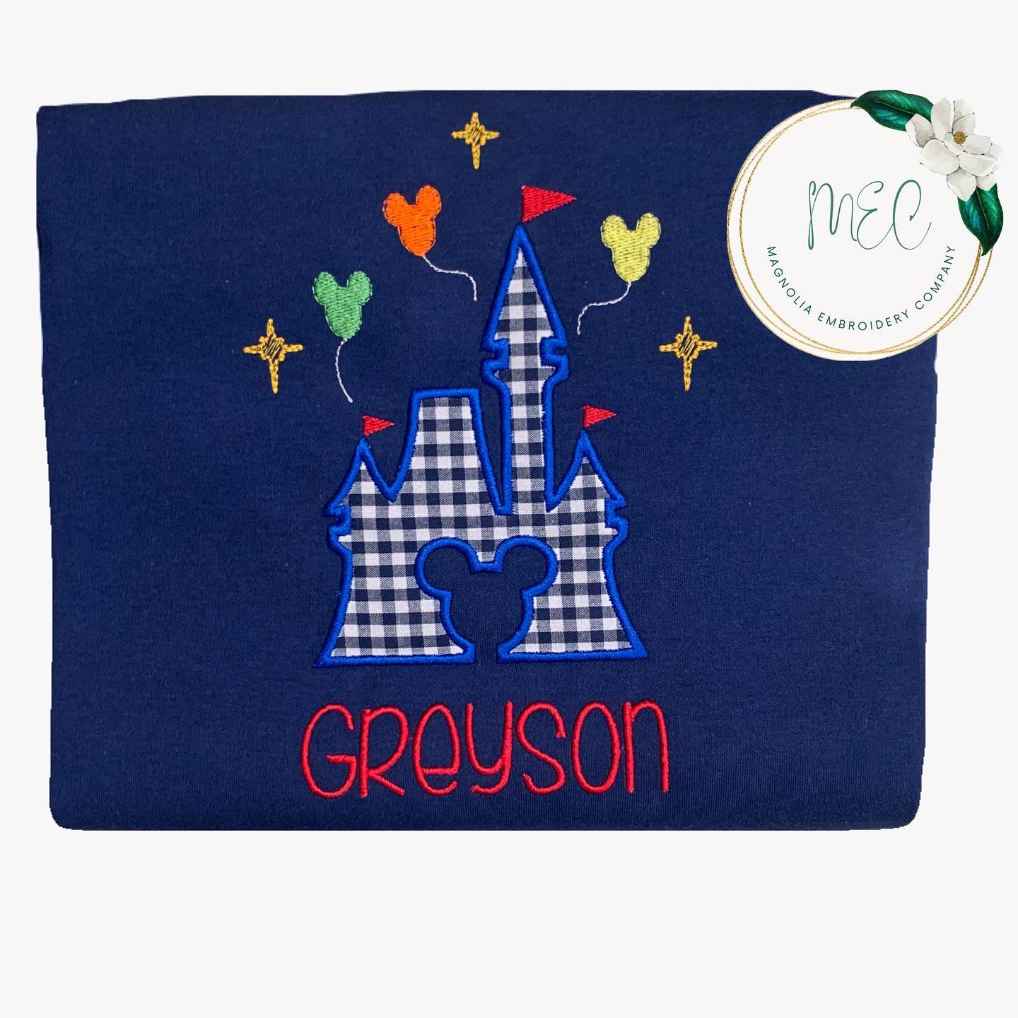 WDW Embroidery Design