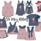 Ole Miss Rebels - Vintage Mascot Pre-Order *ETA: Mid August*