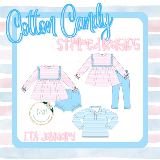 Cotton Candy Striped Basics