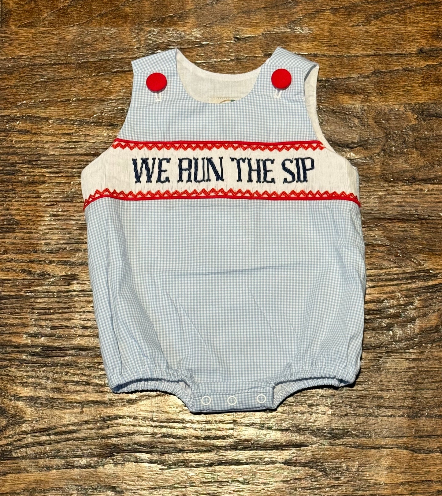 We Run the Sip Smocks *2025 PO*