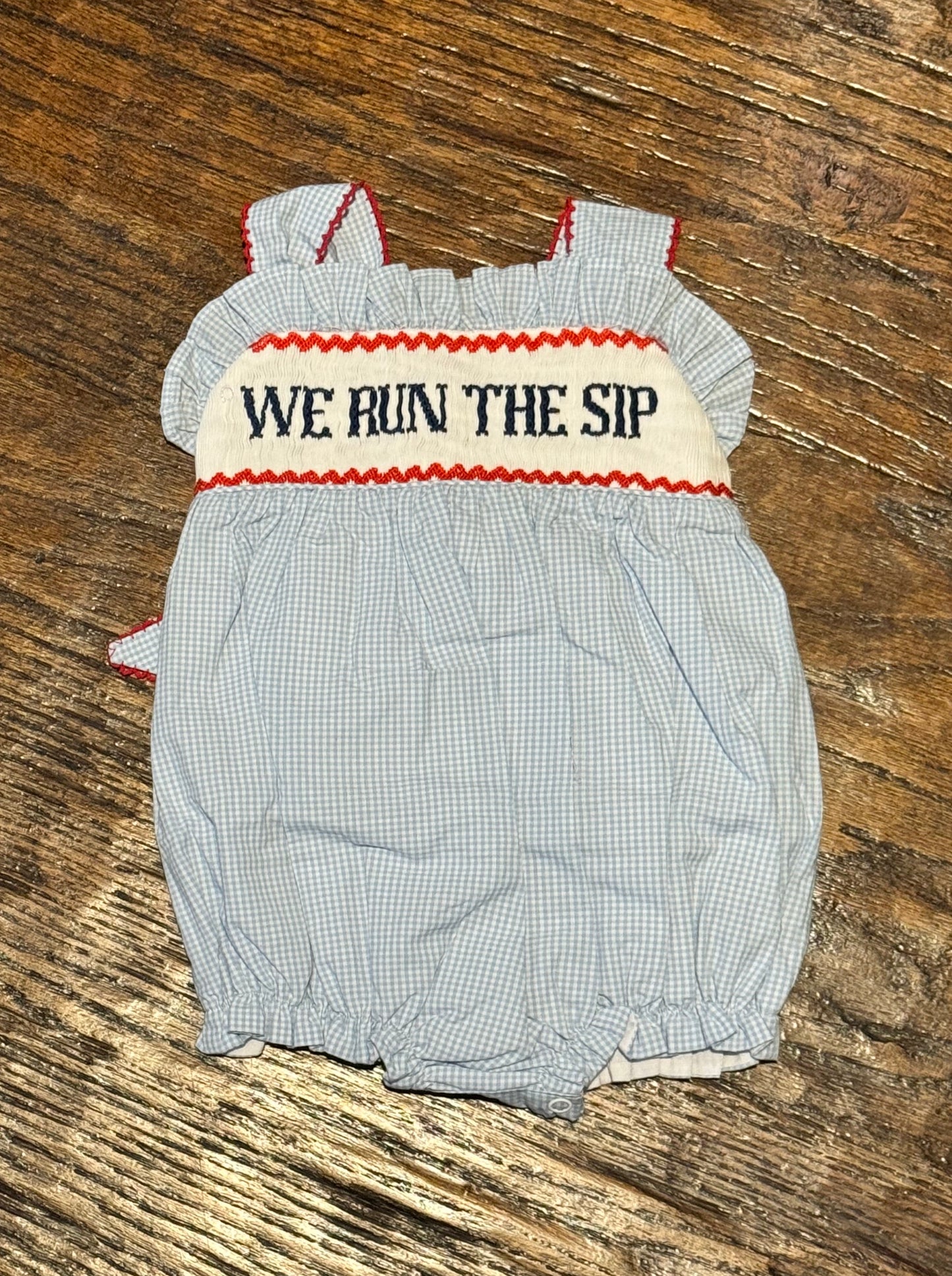 We Run the Sip Smocks *2025 PO*