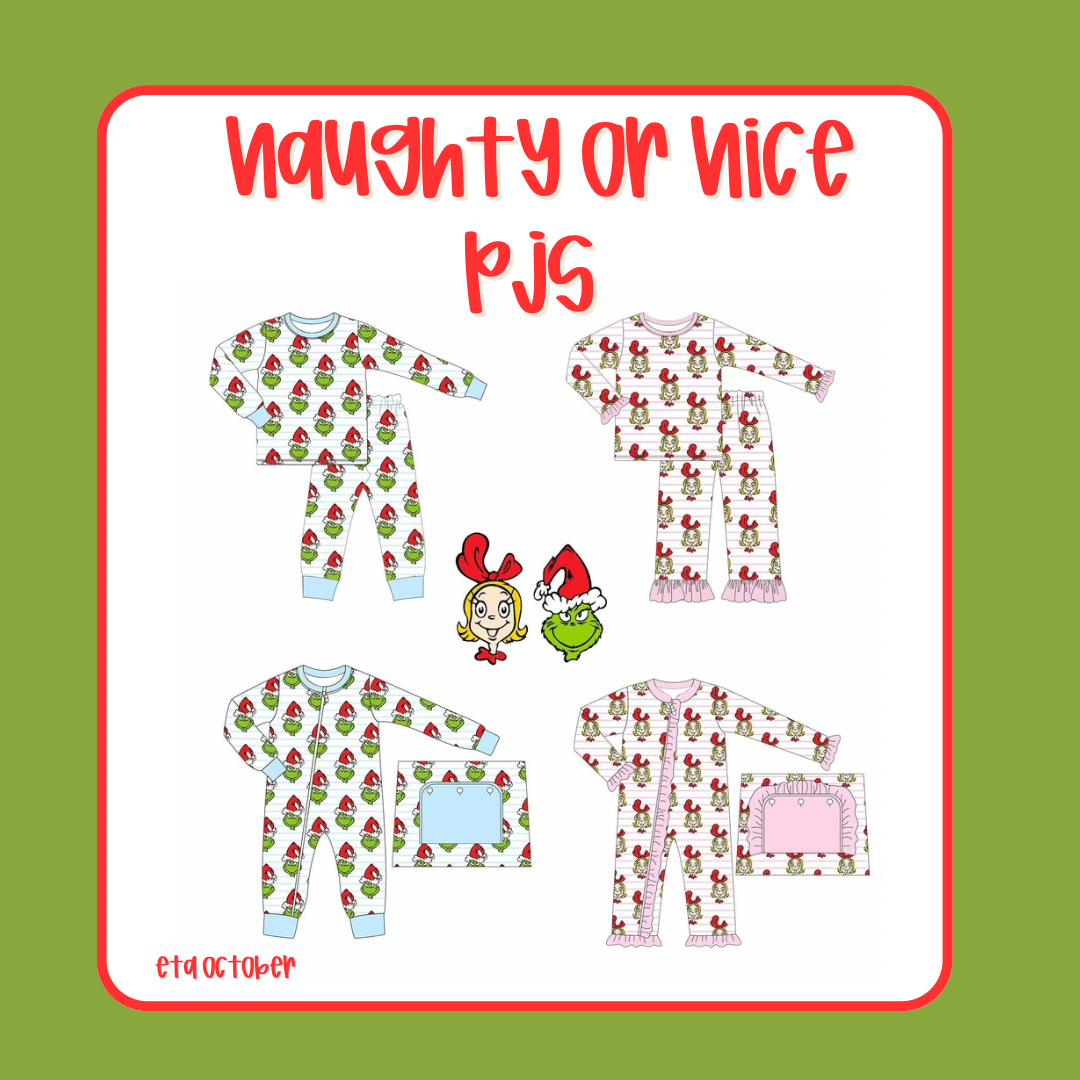 Naughty or Nice PJs