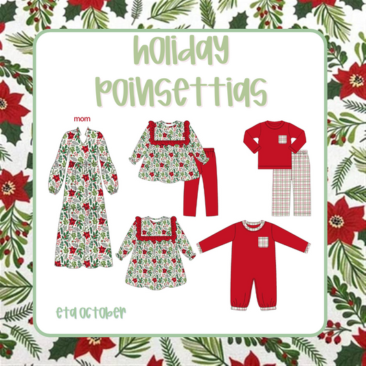 Holiday Poinsettias