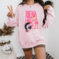 Preppy State Sweatshirt - Pink