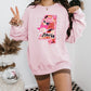 Preppy State Sweatshirt - Pink