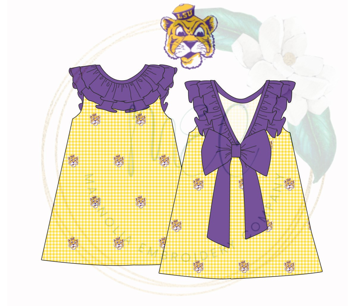 LSU Tigers - Vintage Mascot Pre-Order *ETA: Mid August*