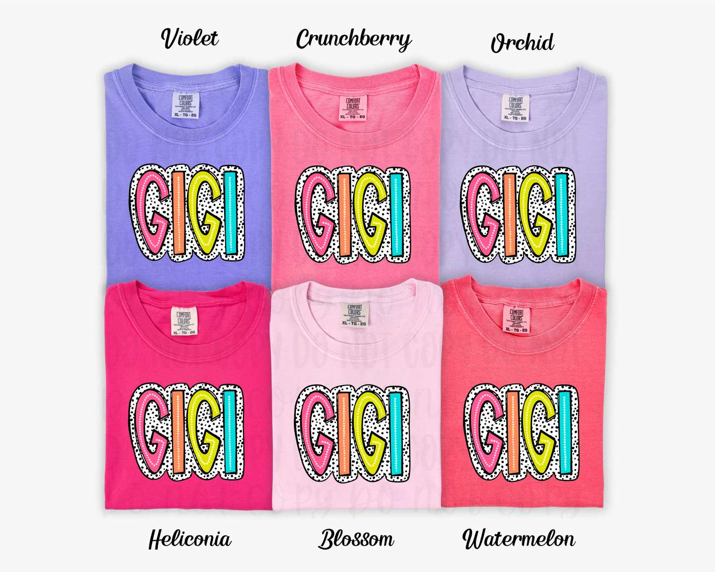 Dalmatian Tee - Multiple Names & Colors