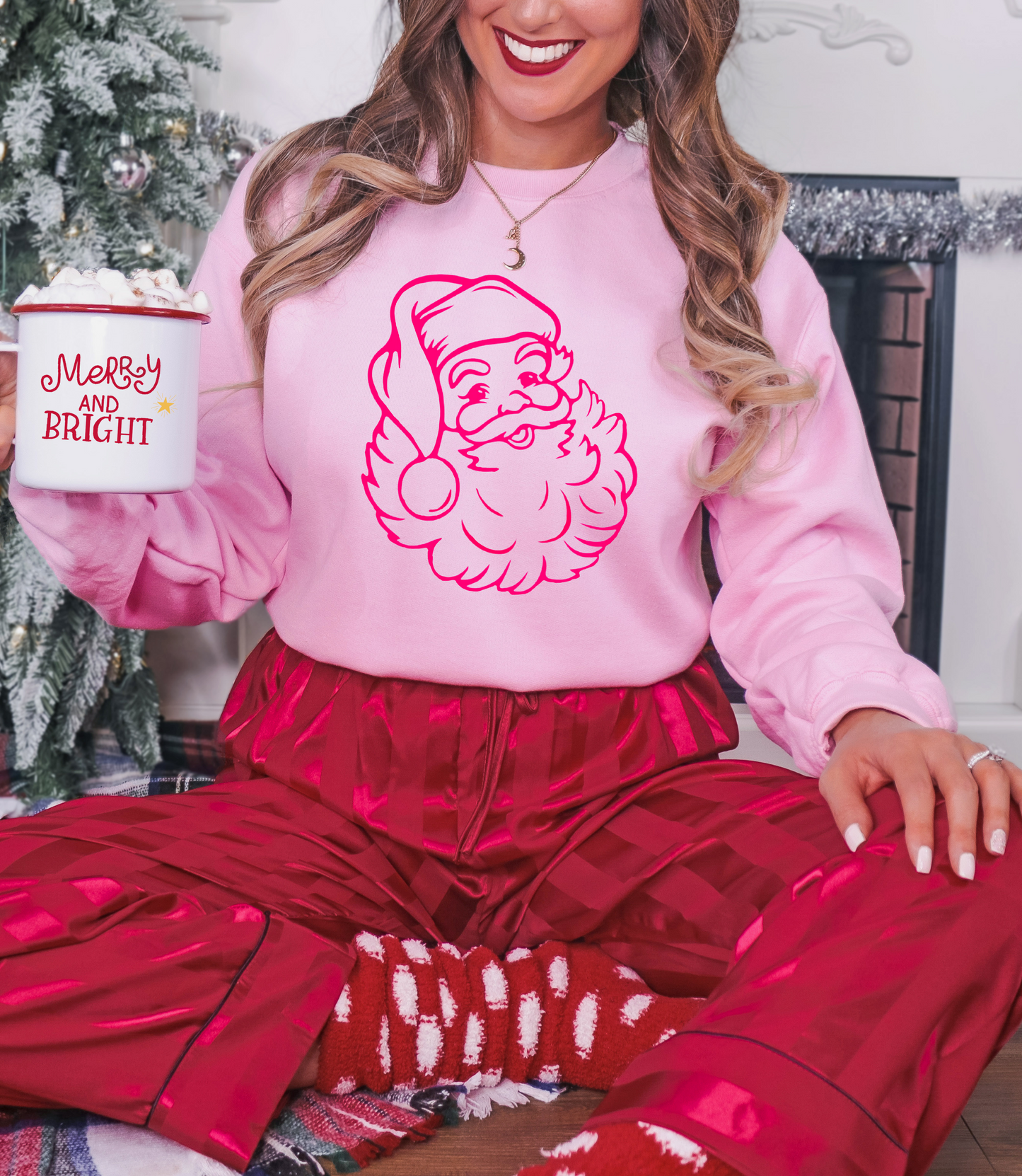 DOD Santa Puff Sweatshirt