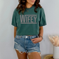 Wifey Checkered - Comfort Colors