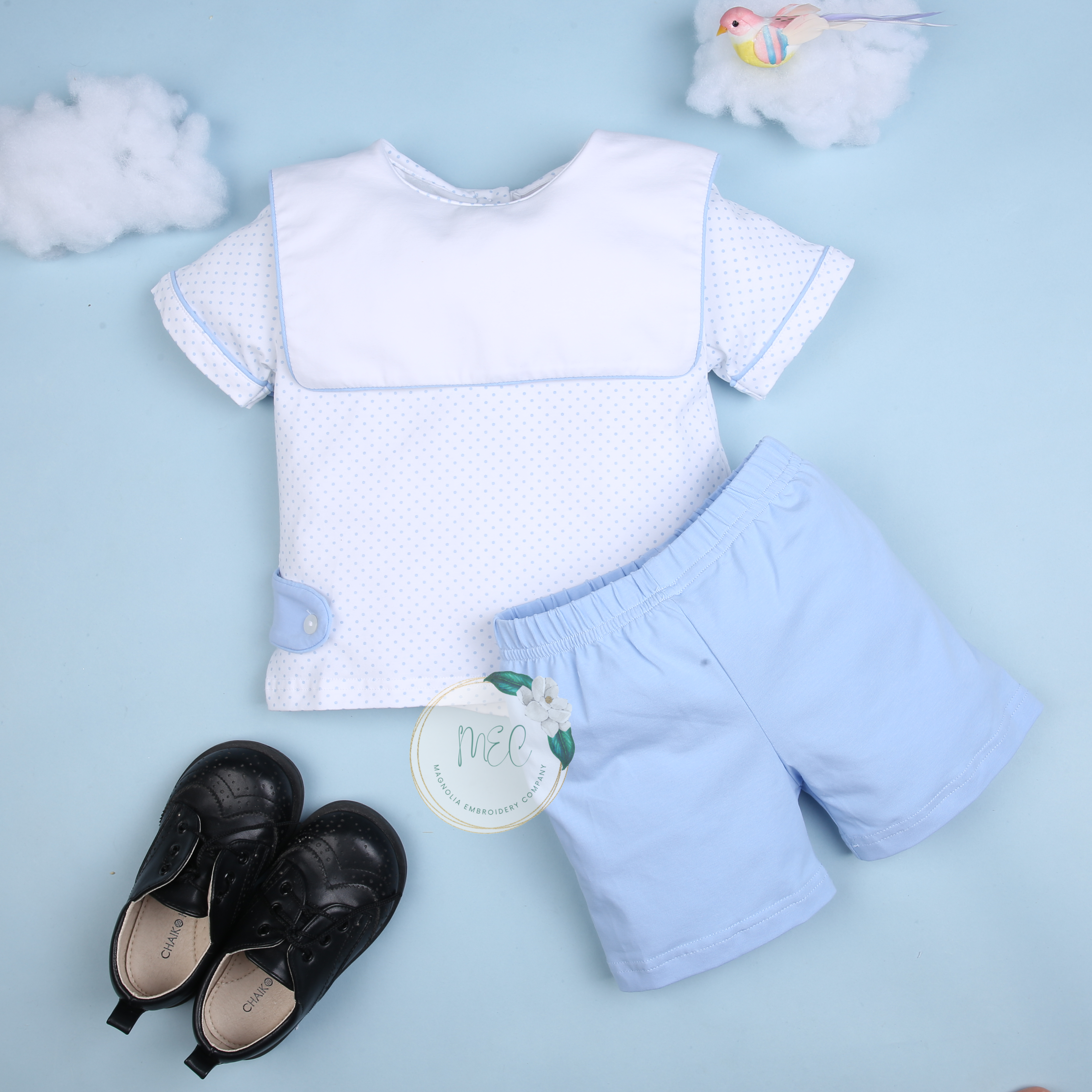 Magrit Short Set Milk　2-3y BittyBlueDot.png?v=1678175551&