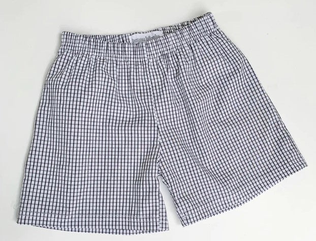 Boys Windowpane Shorts