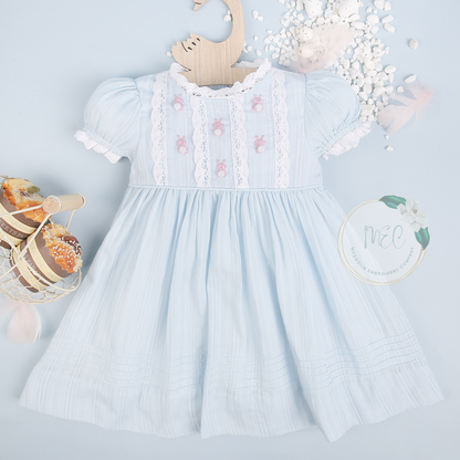 Stunning Linen Easter Dress