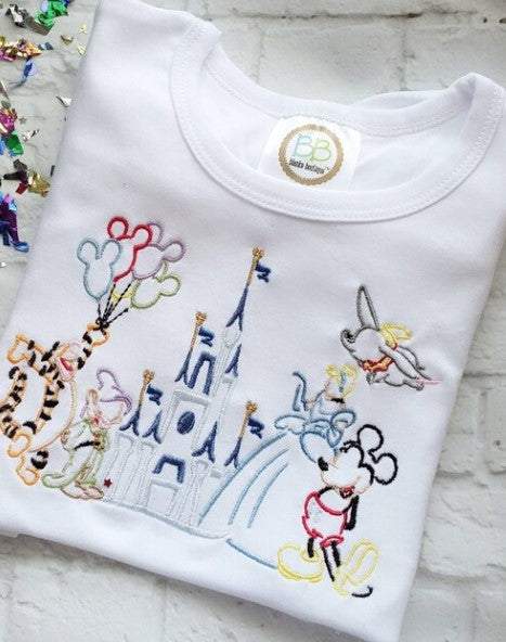 WDW Embroidery Design