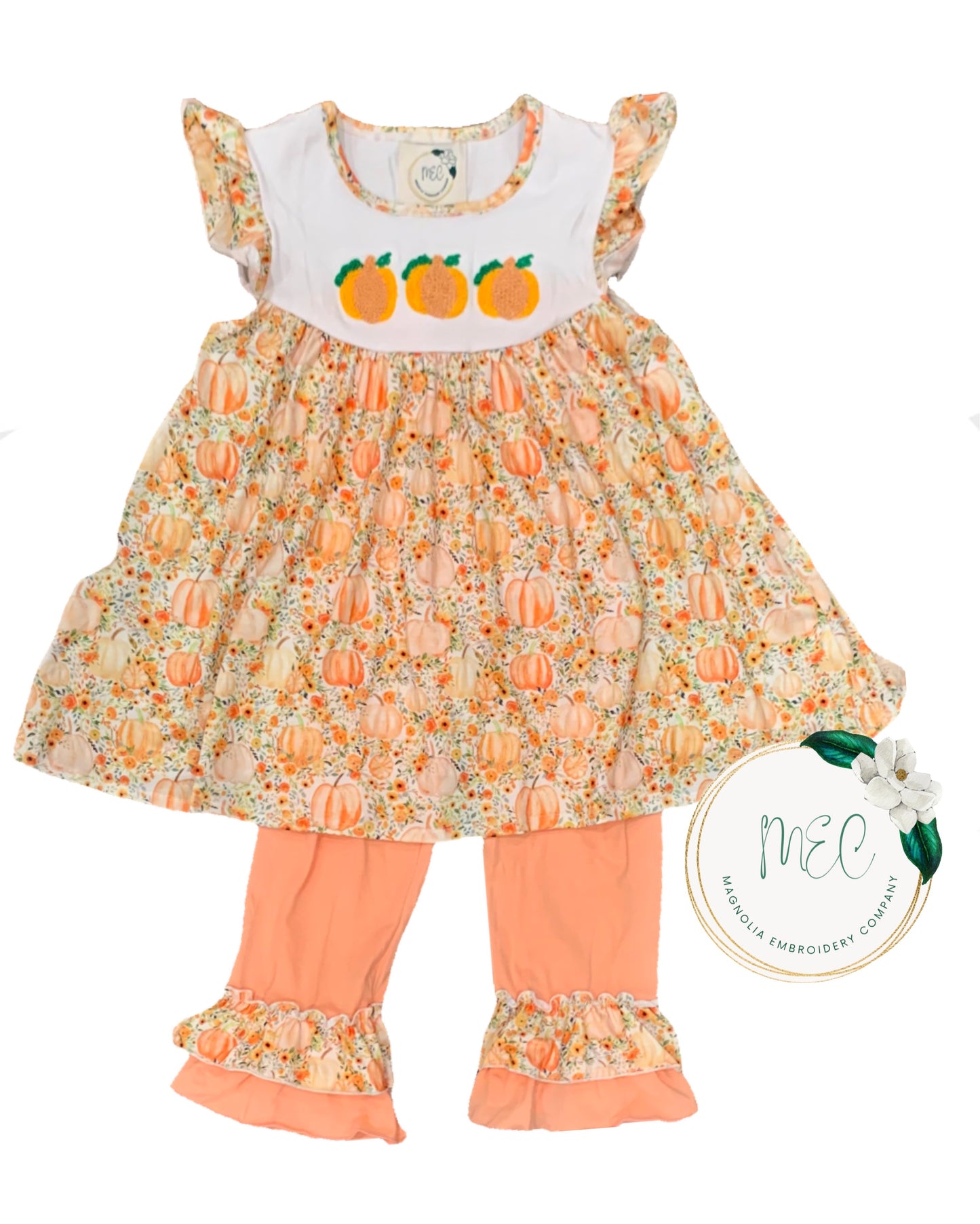 Coral Pumpkin 2pc Set