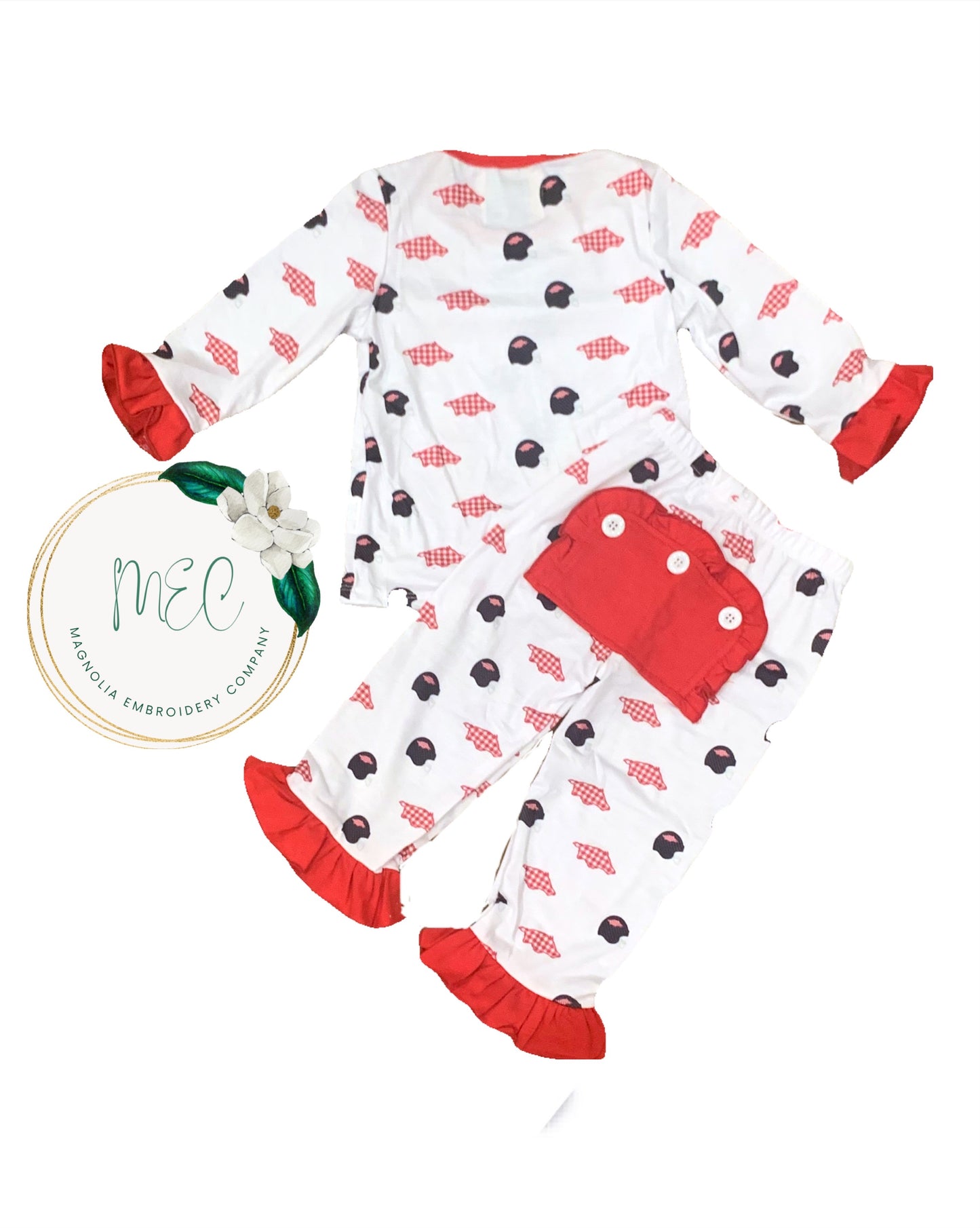 Arkansas 2pc PJs - Girls