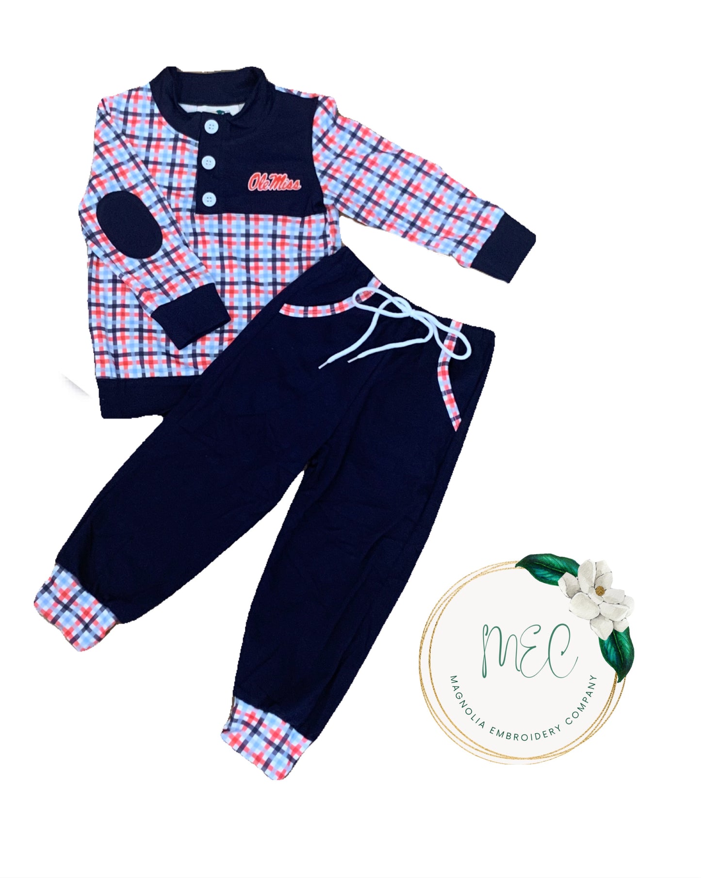 Ole Miss 2pc Jogger Set