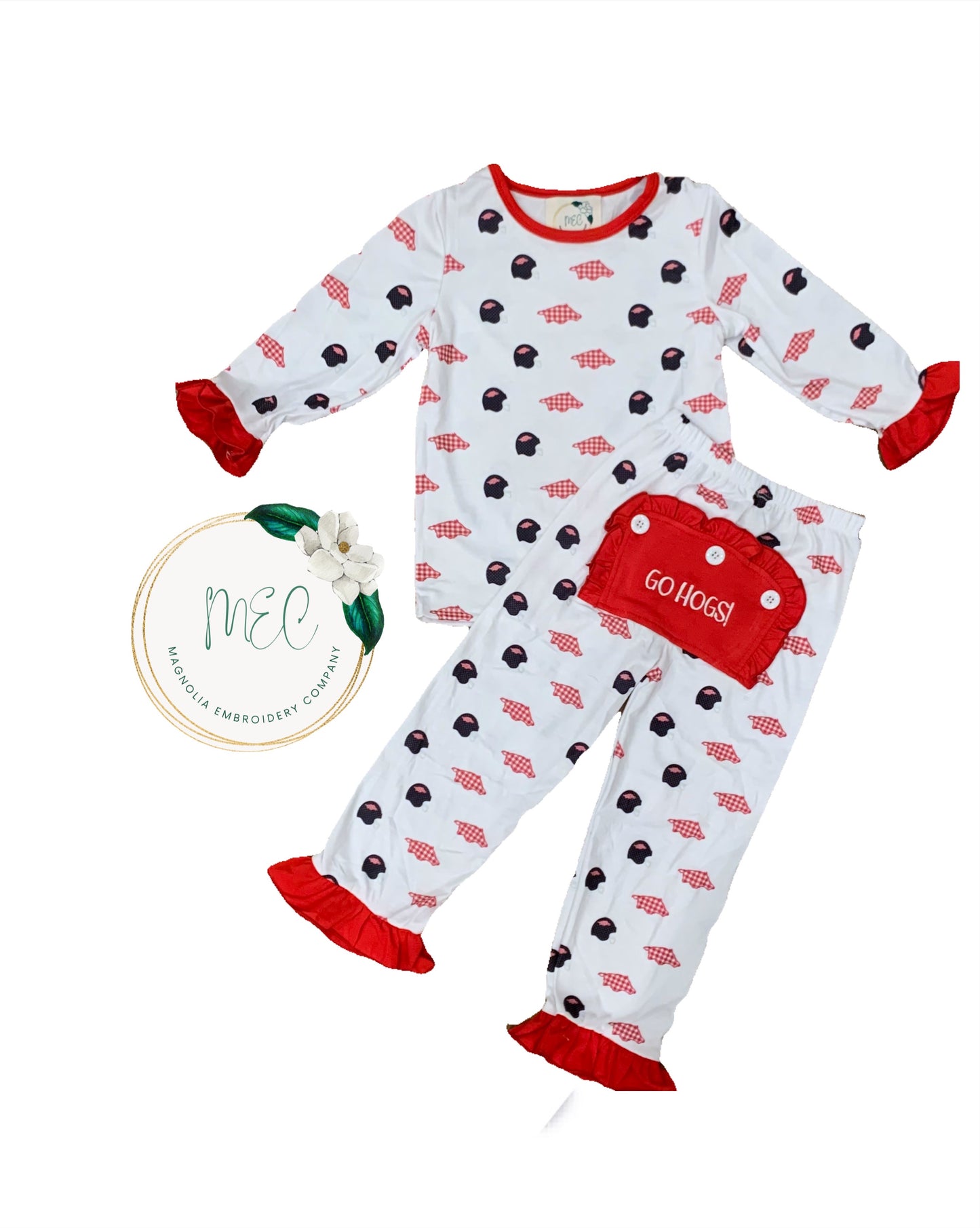 Arkansas 2pc PJs - Girls