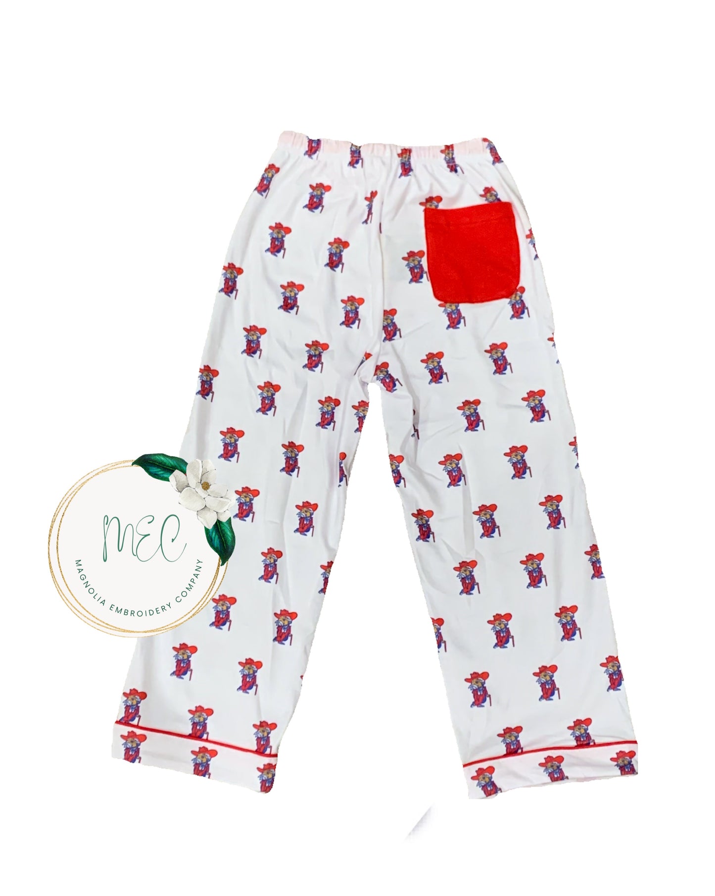 Ole Miss Pajama Pants - Red