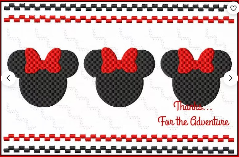 WDW Embroidery Design