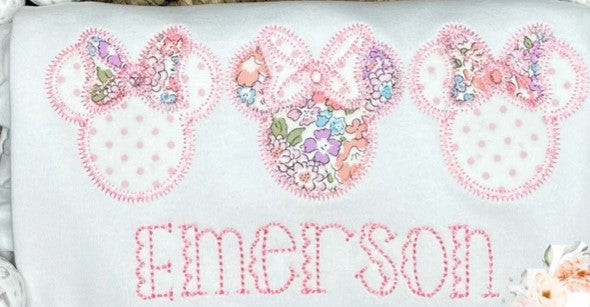 WDW Embroidery Design