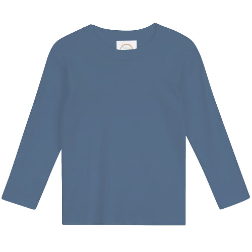 Toddler Boys Long Sleeve Embroidered Tee