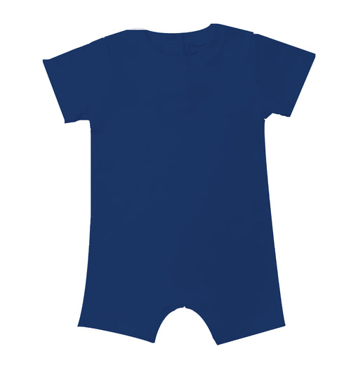 Custom Embroidered Boys Short Romper