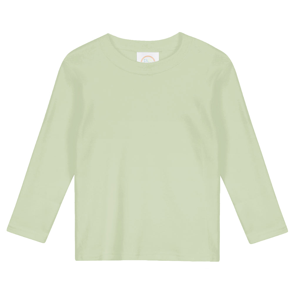Toddler Boys Long Sleeve Embroidered Tee