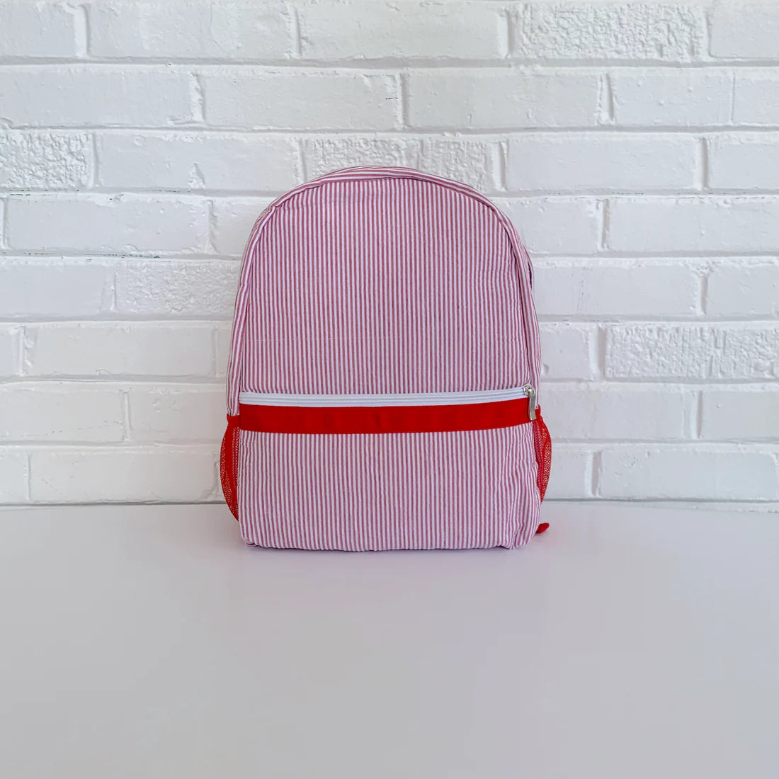 Seersucker Backpack