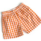Boys Cotton Gingham Shorts
