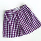 Boys Cotton Gingham Shorts