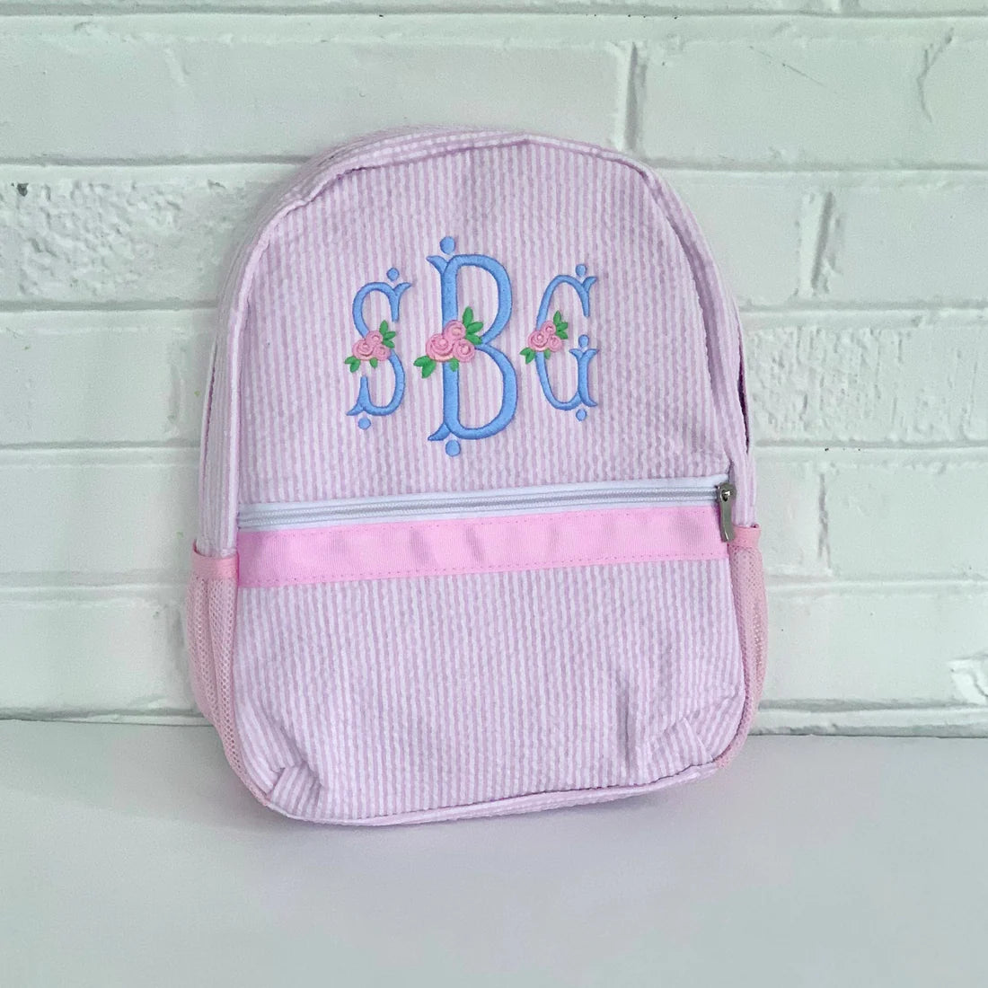 Seersucker Backpack