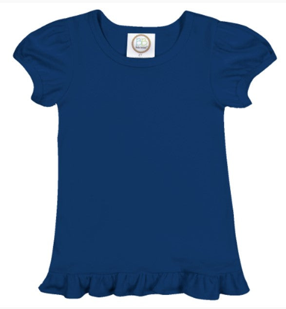 { D I S N E Y } Ruffle Short Sleeve Tee