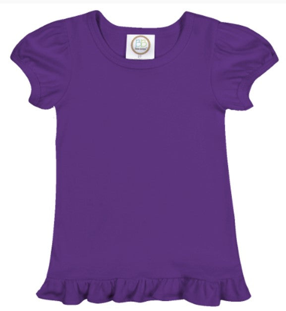 { D I S N E Y } Ruffle Short Sleeve Tee